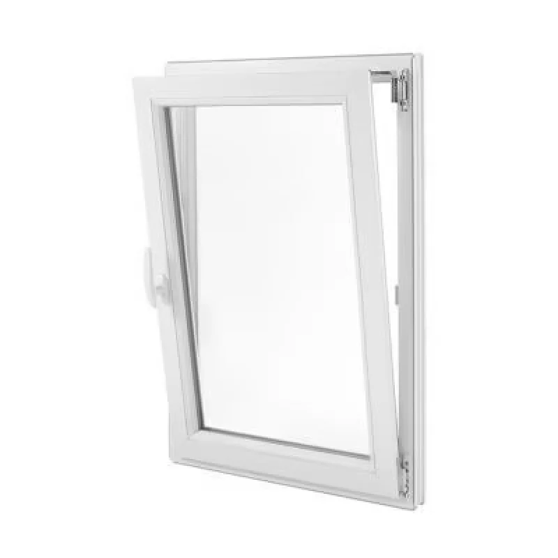 Fenêtre PVC Triple vitrage coloris blanc 1 vantail OB Réf : I800040 et I800041